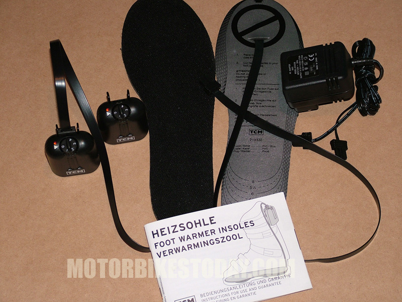 So when I first heard about BMW's electrically heated insoles for boots, 