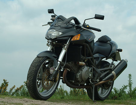Cagiva's Raptor was a delight to photograph...