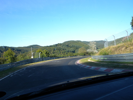 Yes, it's very pretty but it's taken from a car... Not always a good thing to meet on a circuit.