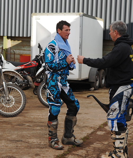 Troy Corser - quite a handy motorbike racer and a phenomenally good teacher too.