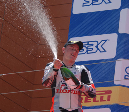 ...and Sam Lowes did it in Supersport.