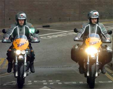 Well they're famous. Ish. They could at least look happy about it...