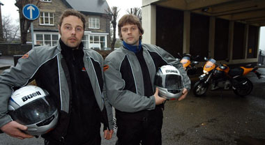 If you see these guys give them a cheery wave. Or better still, sponsor them...