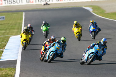 Dani Pedrosa remains firmly behind both Hopper and Vermeulen, proving surprisingly unable to overtake effectively on a circuit he's won at in different classes. Has he lost the plot already? Or was it just another duff weekend for the humourless one?