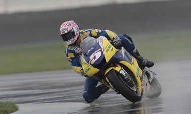 Colin Edwards had another race he'd probably rather forget. But he stayed on, at least...