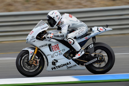 Jorge Lorenzo with his tribute to the moon landings. Fast as an Apollo rocket as well...