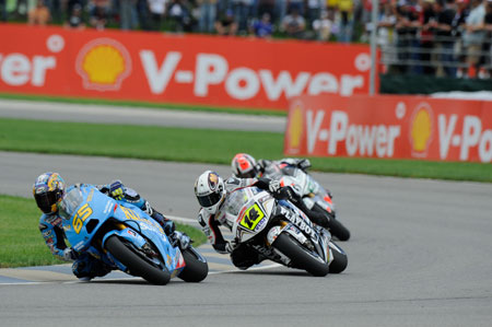 Loris Capirossi proves that there really is life in the old dog yet.