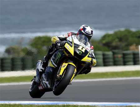 Ben Spies, champion in the making. Mark my words. (Pic: Yamaha}