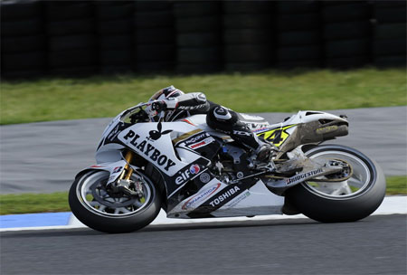 Randy de Puniet went well in qualifying... (Pic: LCR Honda)