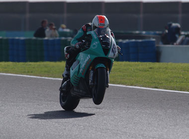 The departure of the Foggy Petronas team saw the bikes ridden harder than ever before. They were fast and sounded great. Just not for very long...