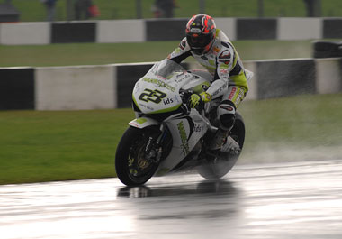 Ryuichi Kiyonari is a very talented rider. He also knows a thing or two about British weather as current BSB champion...