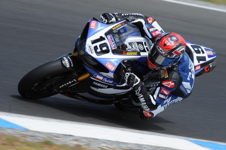Ben Spies. He's really quite good and the new Yamaha seems pretty impressive. Now if he can just be consistent...