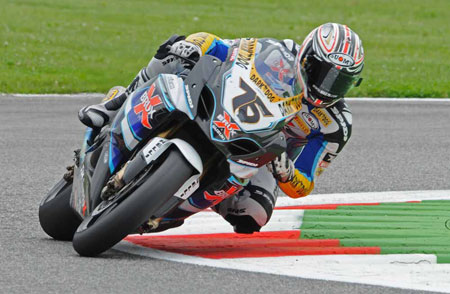 Max Neukirchner - lovely guy and bloody fast, too. Hope he's back with us soon...