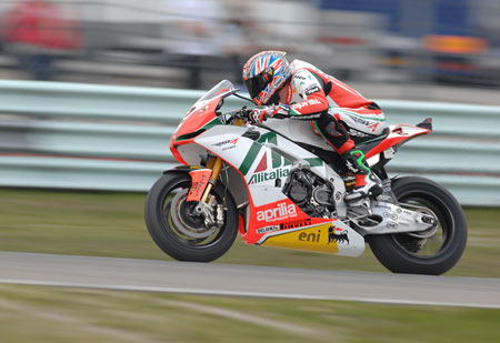 Leon Camier, man of the match without a doubt after a storming second race.