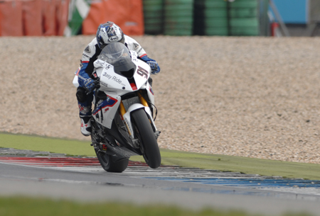 Leon Haslam is still chasing that first BMW win. It'll come, we're sure...