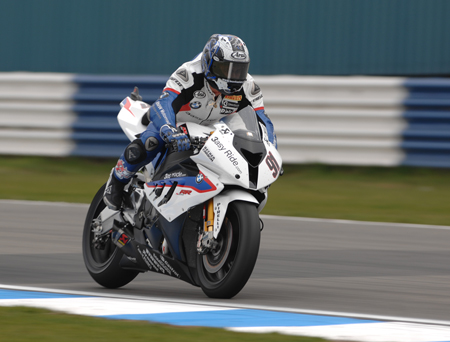 Leon Haslam knows his way around here a bit. And it shows. He also really suits the BMW - it can't be long before he gets the results he deserves...