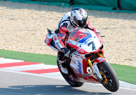 Carlos Checa took yet another superpole in fine style... (Pic: InFront Motorsport)