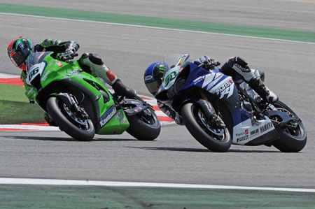 Looking at this, you'd thing Laverty was way faster than Sykes, right? He thought so, too. Both wrong...