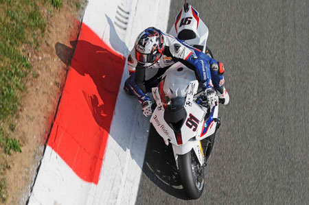 Leon Haslam from an unusual angle. A prize to anyone who emails the editor with the correct answer as to where...