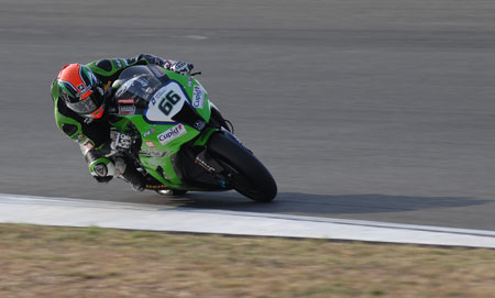 Tom Sykes gave it his best all weekend, as always. He'll be back, apparently on another factory Kawasaki, next year...