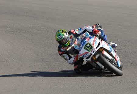 Chaz Davies had a pretty lonely Race 2, but as it was out at the front I'm sure he could cope...