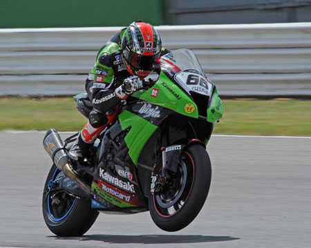Tom Sykes, as usual, kept the pressure on at the front in qualifying...