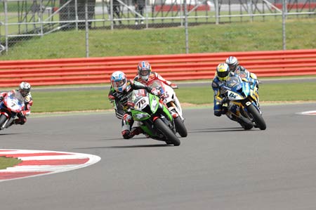 The impossible about to happen. After a race of attrition, Loris Baz is about to take the chequered flag from...well, from everyone else!