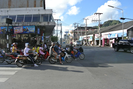 A typical junction ina  typical town...